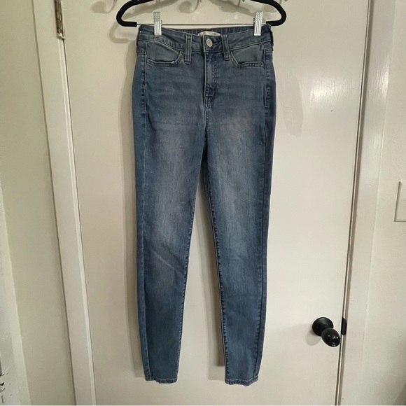 SO Denim - SO High Rise Jegging Blue Skinny Jeans Classic Denim Size 3